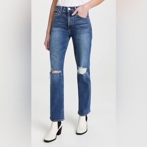 NWT LE JEAN Isla Straight Leg Jeans